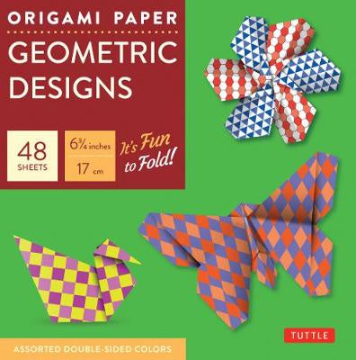 Origami Paper - Geometric Prints - 6 3/4