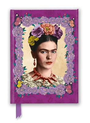 Frida Kahlo Purple Foiled Notebook