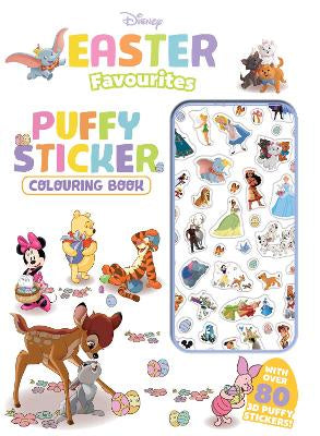 Disney Favourites: Easter Puffy Sticker Colouring Book