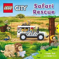 LEGO (R) City. Safari Rescue: A Push, Pull and Slide Book