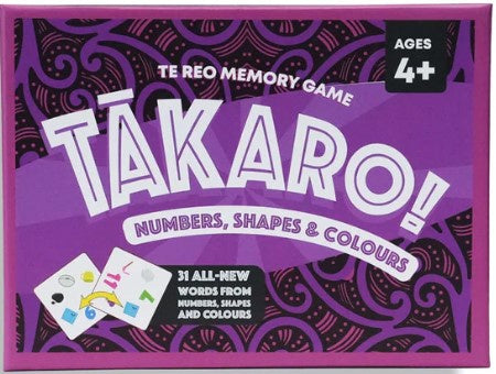 TĀKARO! - NUMBERS SHAPES and COLOURS