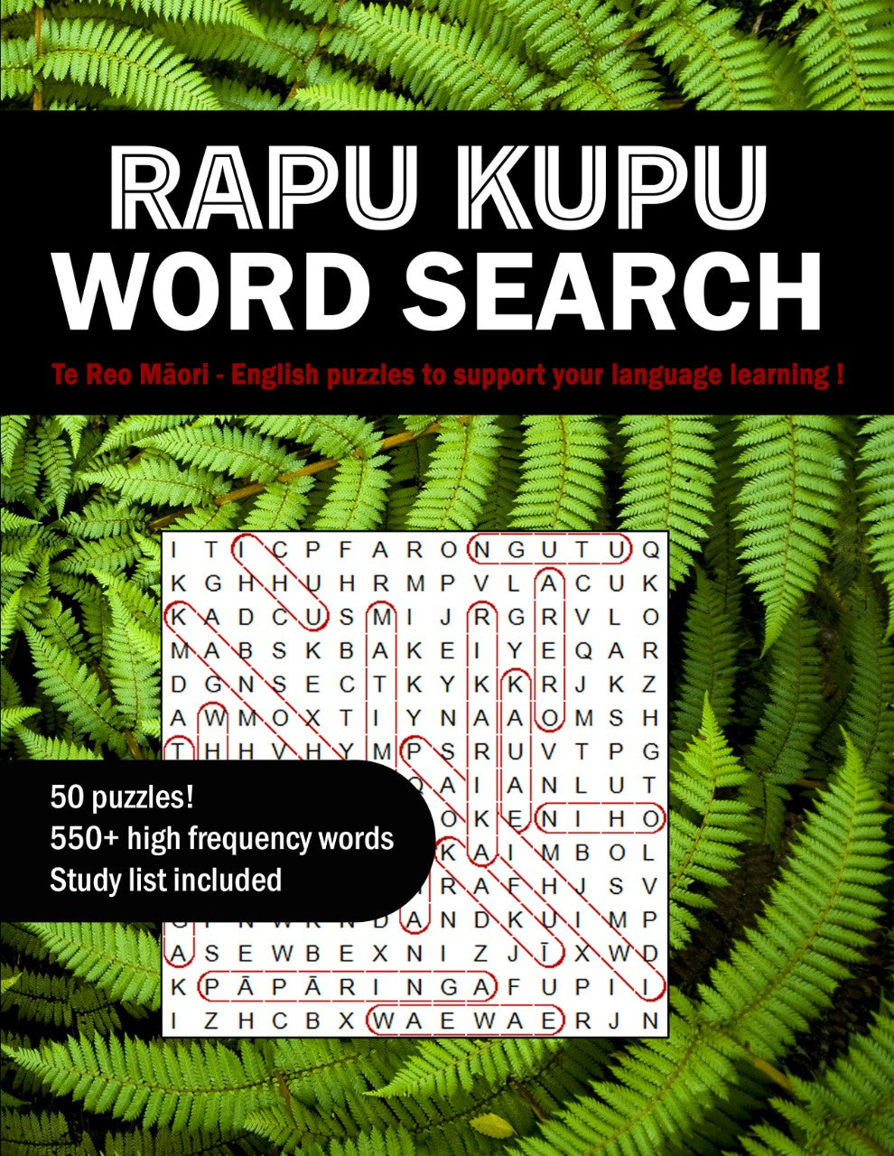 Rapu Kupu: Maori word search puzzles