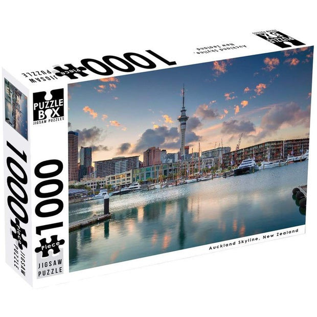 Premium Cut 1000 Piece Jigsaw Auckland Skyline
