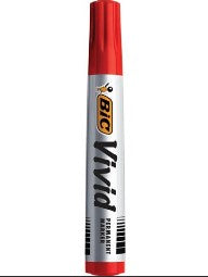 MARKER BIC VIVID ECOLUTIONS RED