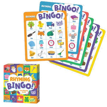 Peaceable Kingdom Bingo: Rhyming Bingo!