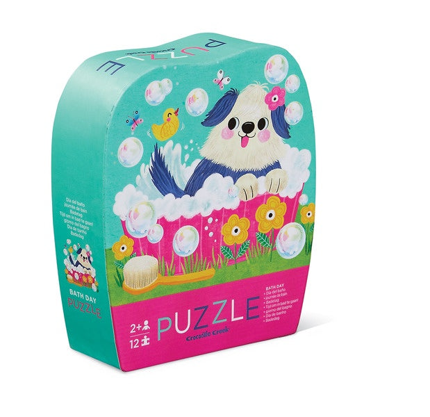 CROC CREEK MINI SHAPED PUZZLE BATH DAY