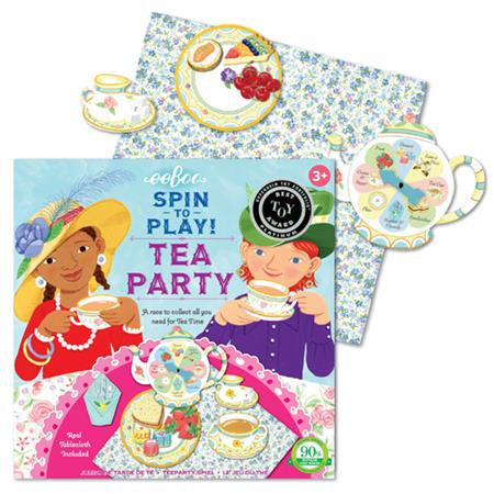 eeBoo Spinner Game Tea Party